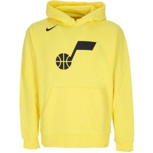 Nike, Heren, Sweatshirts & Hoodies, Geel, Maat: XS Katoen,