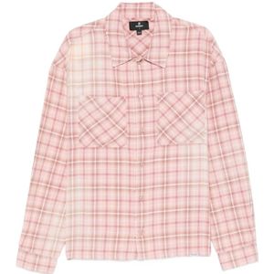 Represent, Heren, Overhemden, Roze, Maat: L Katoen,