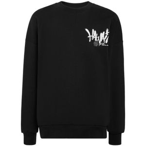 Philipp Plein, Heren, Sweatshirts & Hoodies, Zwart, Maat: 2XL Katoen,