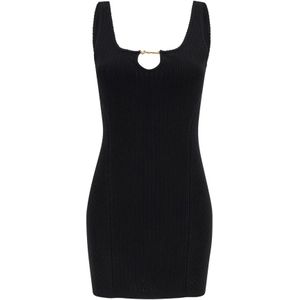 Jacquemus, Dames, Jurken, Zwart, Maat: M Viscose,