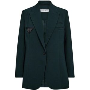 Haute L'Amitié, Dames, Jassen, Groen, Maat: S Leer,