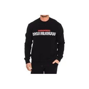 Dsquared2 Hoodies , Black , Heren , Maat: XL