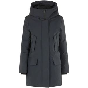 Save The Duck, Dames, Mantels, Zwart, Maat: XL