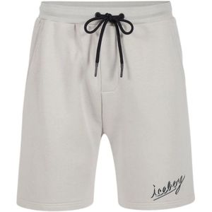 Iceberg, Heren, Korte broeken, Grijs, Maat: S Katoen,