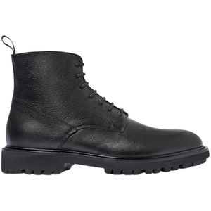 Scarosso, Heren, Schoenen, Zwart, Maat: 43 EU Leer,