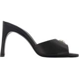 Coperni - Logo Muiltjes - Zwart - Leer