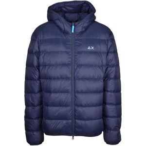 Sun68 - Lichtgewicht Donsjack - Blauw - Heren