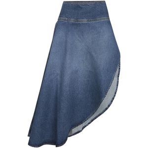 Alaïa, Dames, Rokken, Blauw, Maat: XS Denim,
