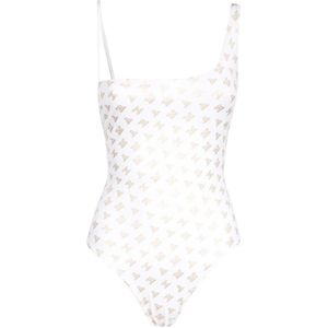 Max Mara, Dames, Badkleding, Wit, Maat: XS Polyamide,