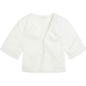 By Malene Birger, Dames, Blouses & Shirts, Wit, Maat: S