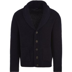 Drumohr, Heren, Truien, Blauw, Maat: M Wol,