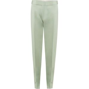 Tom Ford, Heren, Broeken, Groen, Maat: S Viscose,