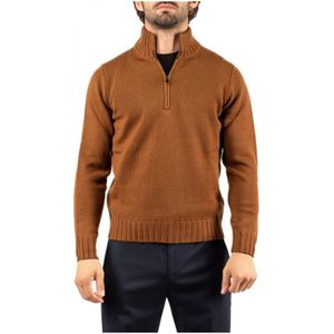 Filippo De Laurentiis, Heren, Truien, Bruin, Maat: XL