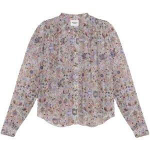 Isabel Marant, Dames, Blouses & Shirts, Veelkleurig, Maat: 2XS Voile,