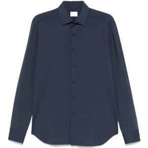 Xacus, Heren, Overhemden, Blauw, Maat: M