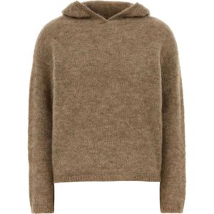 Max Mara, Dames, Sweatshirts & Hoodies, Beige, Maat: M Mohair,