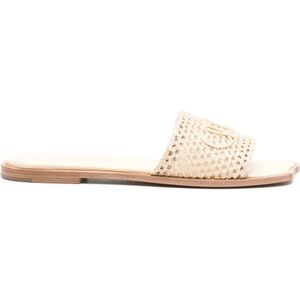 Chloé, Dames, Schoenen, Bruin, Maat: 38 EU Viscose,