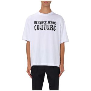 Versace Jeans Couture - Couture Logo Graphic Tee - T-shirt - Wit