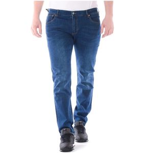 Daniele Alessandrini, Heren, Jeans, Blauw, Maat: W38 Denim,
