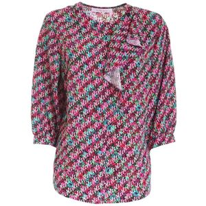 See by Chloé, Dames, Blouses & Shirts, Veelkleurig, Maat: S Poliester,