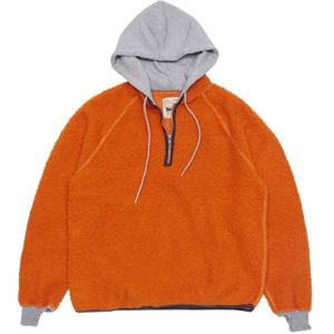 Stockholm Surfboard Club, Heren, Sweatshirts & Hoodies, Oranje, Maat: S