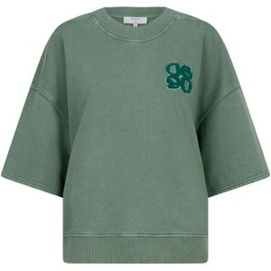 Dante 6, Dames, Tops, Groen, Maat: S Katoen,