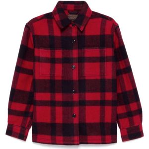 Filson, Dames, Jassen, Rood, Maat: M Fleece,