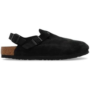 Birkenstock - Tokio - Slippers - Zwart - Leer