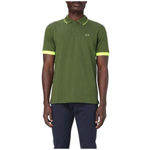 Sun68, Heren, Tops, Groen, Maat: M