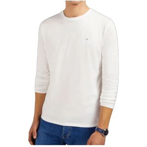 Eden Park, Heren, Tops, Wit, Maat: 3XL Katoen,