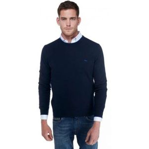 Harmont & Blaine, Heren, Truien, Blauw, Maat: L Wol,