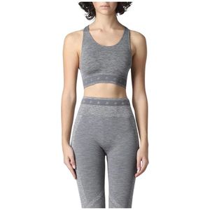 Golden Goose, Dames, Tops, Grijs, Maat: L Nylon,