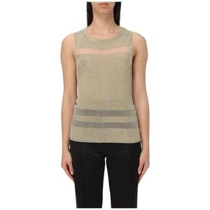 Patrizia Pepe, Dames, Truien, Beige, Maat: L