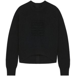 Givenchy, Dames, Truien, Zwart, Maat: M