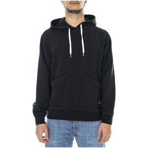 Vans, Heren, Sweatshirts & Hoodies, Zwart, Maat: S Katoen,