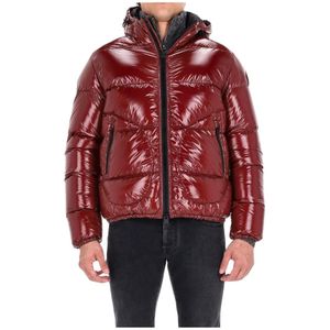 Herno, Heren, Jassen, Rood, Maat: M Polyamide,