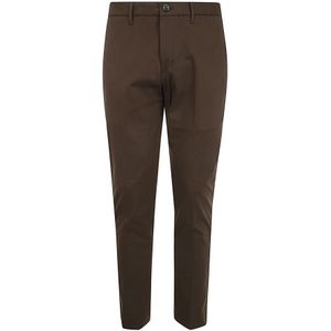 Nine In The Morning, Heren, Broeken, Bruin, Maat: L Katoen,