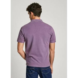 Pepe Jeans, Dames, Tops, Paars, Maat: M Katoen,