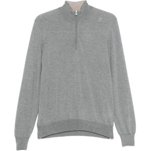 Gran Sasso, Heren, Truien, Grijs, Maat: L Wol,