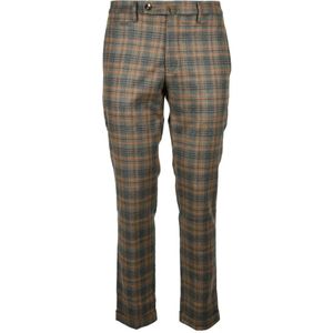 Michael Coal, Heren, Broeken, Veelkleurig, Maat: W30 Wol,