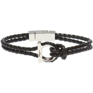 Salvatore Ferragamo, Heren, Accessoires, Zwart, Maat: ONE Size