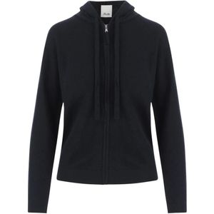 Allude, Dames, Sweatshirts & Hoodies, Blauw, Maat: S Wol,