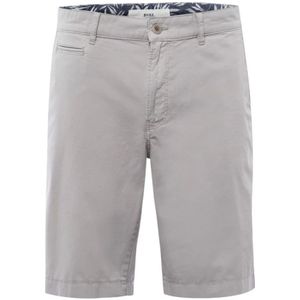 Brax, Heren, Korte broeken, Grijs, Maat: W28