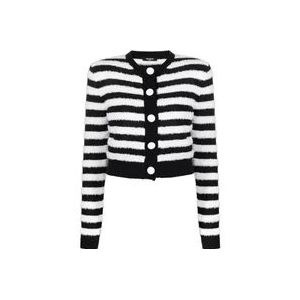 Balmain Cardigans , Black , Dames , Maat: M