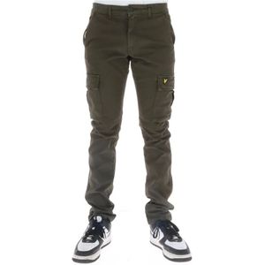 Lyle & Scott, Heren, Broeken, Groen, Maat: W31 Katoen,