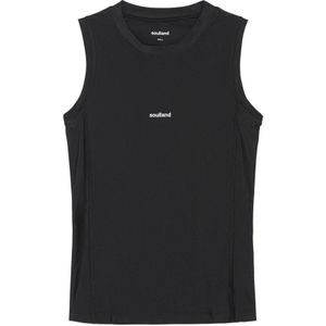 Soulland, unisex, Tops, Zwart, Maat: L/Xl Polyamide,