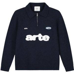 Arte Antwerp, Heren, Truien, Blauw, Maat: S Wol,