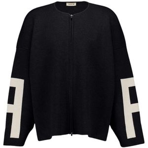 Fear Of God, Heren, Truien, Zwart, Maat: L Wol,