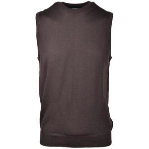 Alpha Studio, Heren, Truien, Bruin, Maat: XL Wol,
