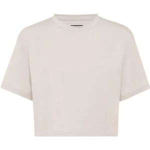 Plein Sport - T-Shirt Ronde Hals - Grijs - Dames - Katoen